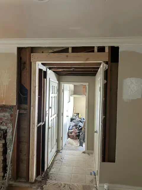Patch work. Drywall hanging, taping, matching existing texture and clean up 2026 project photo